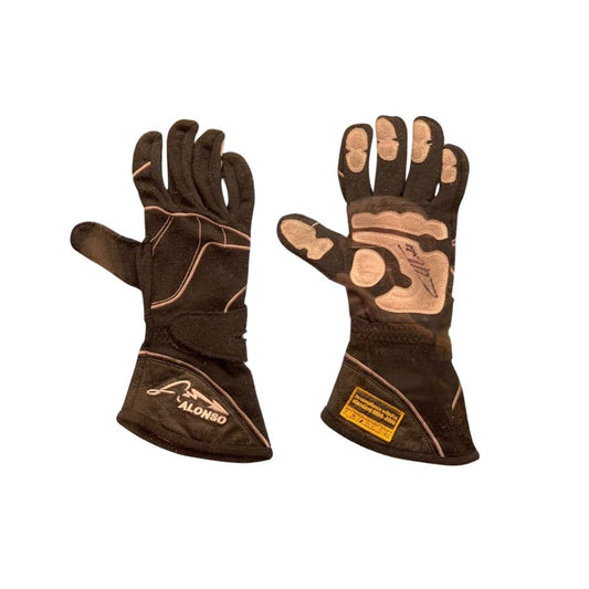 Fernando Alonso 2016 F1 Racing Gloves