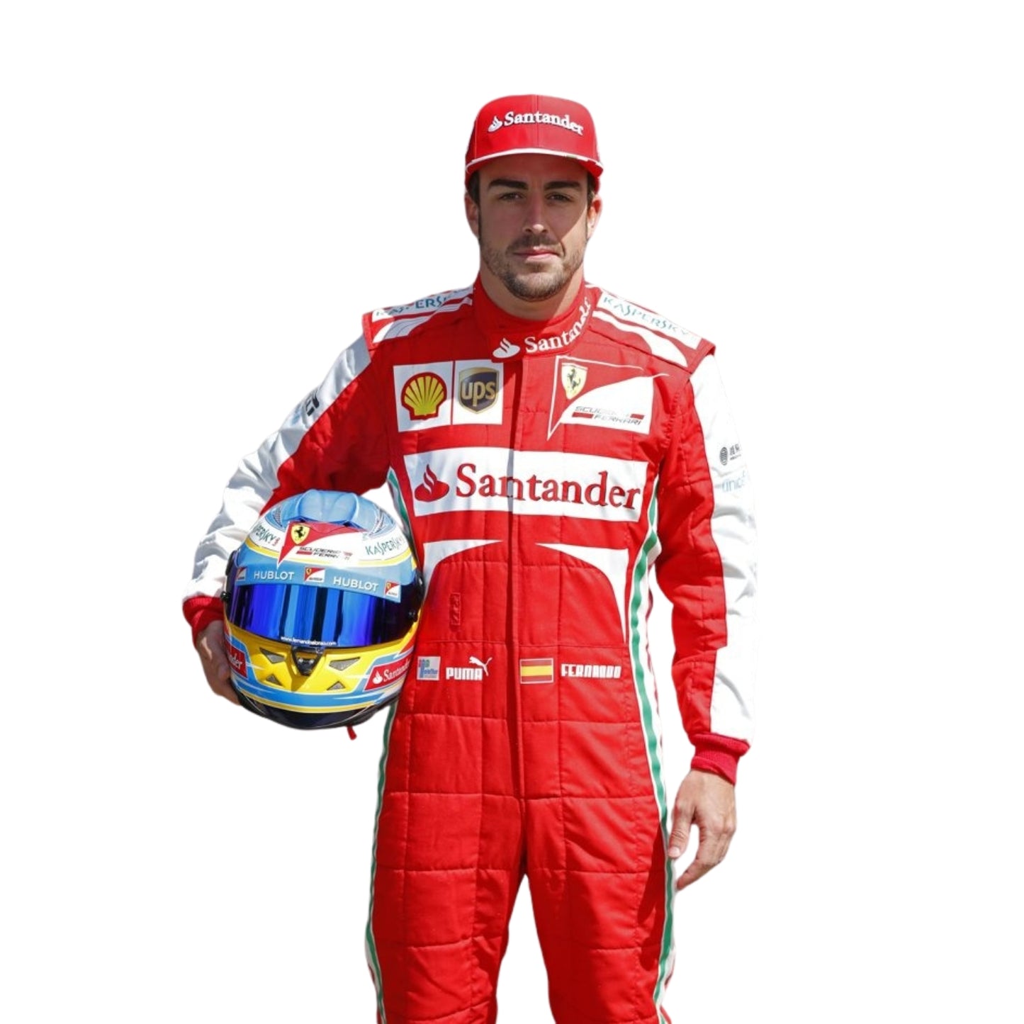 Ferando Alonso 2013 Racing Suit Team Ferrari F1