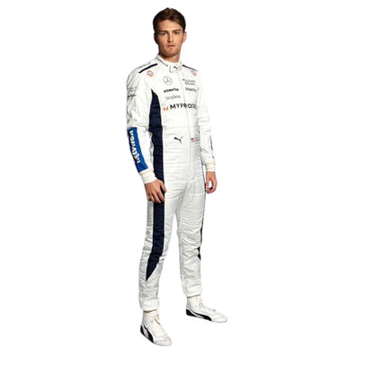 2024 F1 Racing Costume Worn by Alexander Albon & Logan Sargeant – 2024 Gulf Edition - RevEx Gear