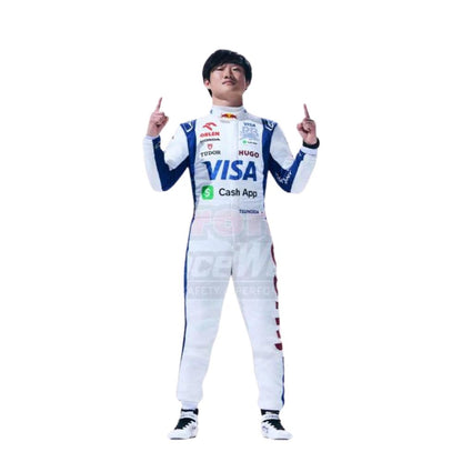 2024 F1 Racing Costume Worn by Daniel Ricciardo & Yuki Tsunoda – Las Vegas GP - RevEx Gear
