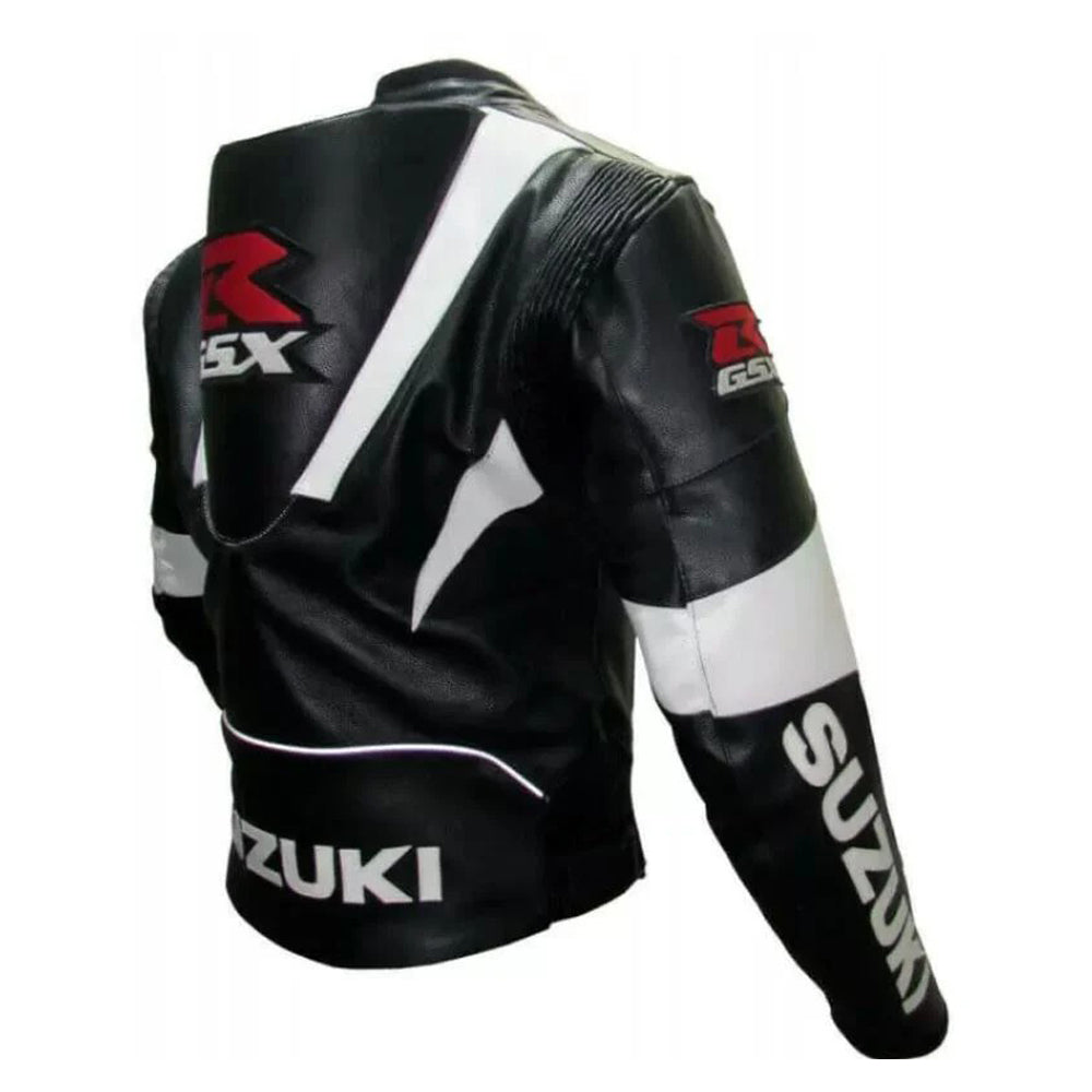 GSXR Suzuki Yoshimura Motorbike Racing Leather Jacket