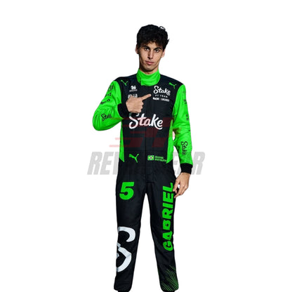 2025 F1 Racing Suit Worn by Gabriel Bortoleto & Nico Hulkenberg - RevEx Gear