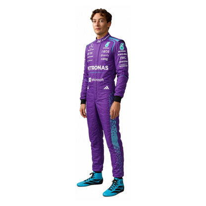 George Russell In Miami F1 Racing Costume 2026 - Revex Gear