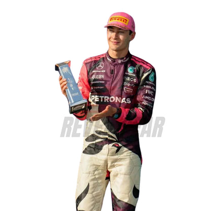George Russell 2025 Miami GP F1 Racing Suit - RevEx Gear