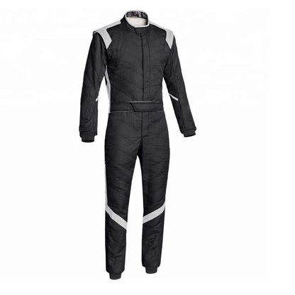 Go-Kart Car Driver Race Costume - Black - RevEx Gear