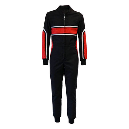 Go-Kart Car Driver Racing Costume - Black / Red - RevEx Gear