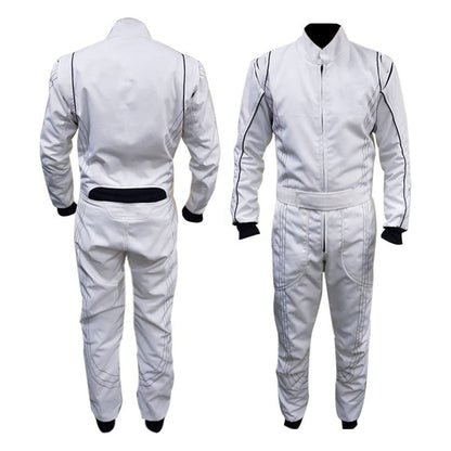 Go-Kart Driver Race Gear - White - RevEx Gear