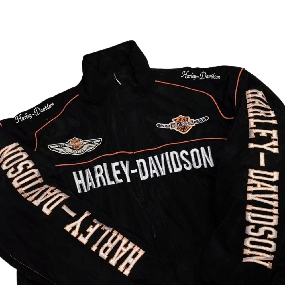 Harley Davidson Retro F1 Racing Jacket-1514