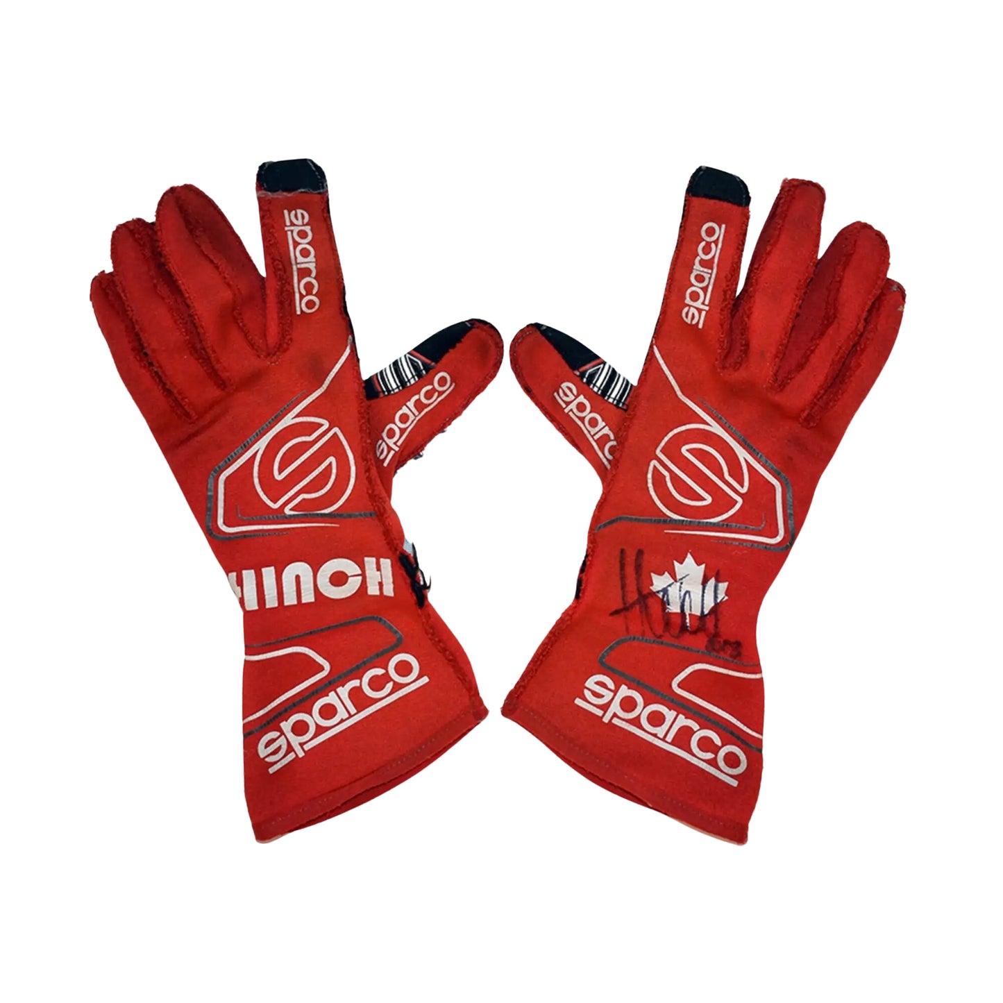 James Hinchcliffe 2018 IndyCar F1 Racing Gloves