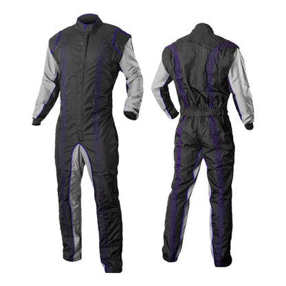 Kart Racing Men / Women Suit Black - RevEx Gear