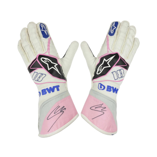Lance Stroll 2019 F1 Racing Gloves