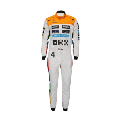2023 Lando Norris Silverstone F1 Racing Suit - RevEx Gear