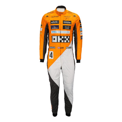 2023 Lando Norris 'Triple Crown' Spanish GP F1 Racing Suit - RevEx Gear