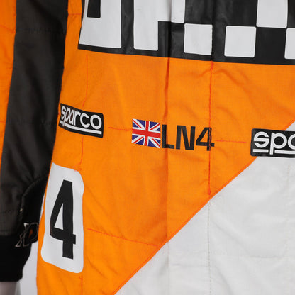 2023 Lando Norris 'Triple Crown' Spanish GP F1 Racing Suit - RevEx Gear