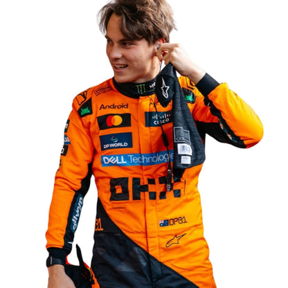 2025 Oscar Piastri F1 Racing Suit - RevEx Gear