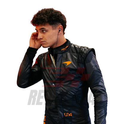 Lando Norris 2025 Livery Reveal F1 Racing Suit - RevEx Gear