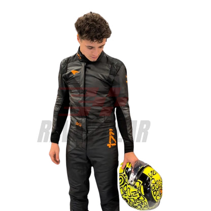 Lando Norris 2025 Livery Reveal F1 Racing Suit - RevEx Gear
