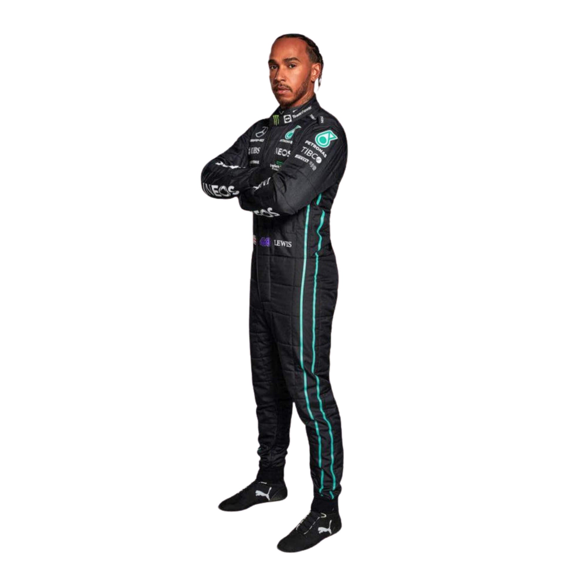 Lewis Hamilton 2022 F1 Racing Suit Team Mercedes – RevEx Gear