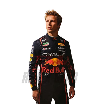 2025 F1 Racing Suit Worn by Max Verstappen & Liam Lawson - RevEx Gear