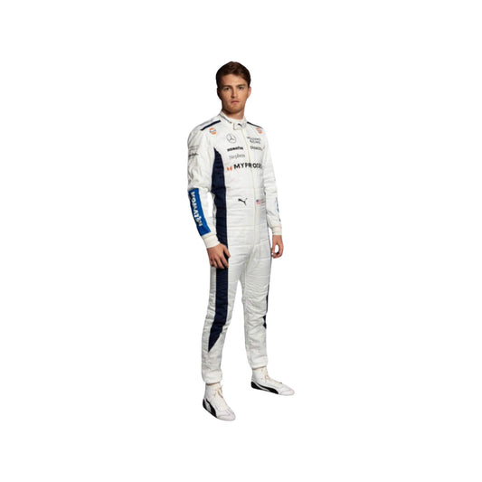 Formula 1 Racing Costume Logan Sargeant Williams 2024