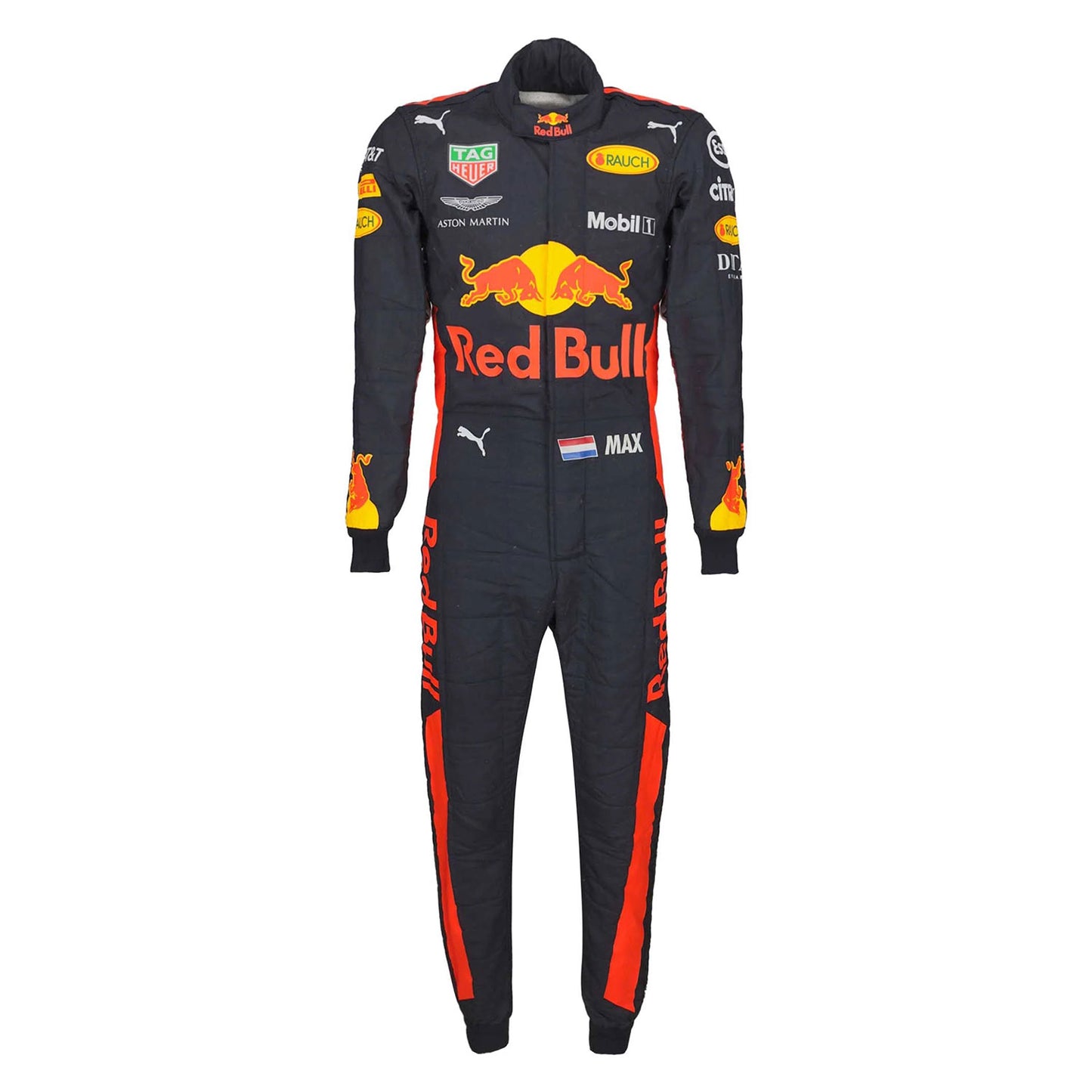 Max Verstappen 2018 F1 Racing Suit Team Red bull Racing Tag Heuer