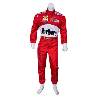 Michael Schumacher 2001 Belgian GP F1 Racing Suit - RevEx Gear