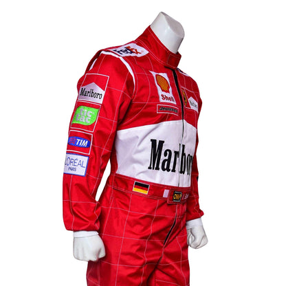 Michael Schumacher 2001 Belgian GP F1 Racing Suit - RevEx Gear
