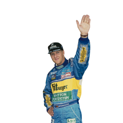 1995 Michael Schumacher BitBurger F1 Racing Suit - RevEx Gear