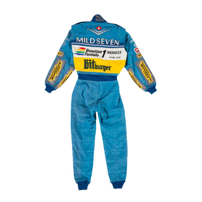 1995 Michael Schumacher BitBurger F1 Racing Suit - RevEx Gear