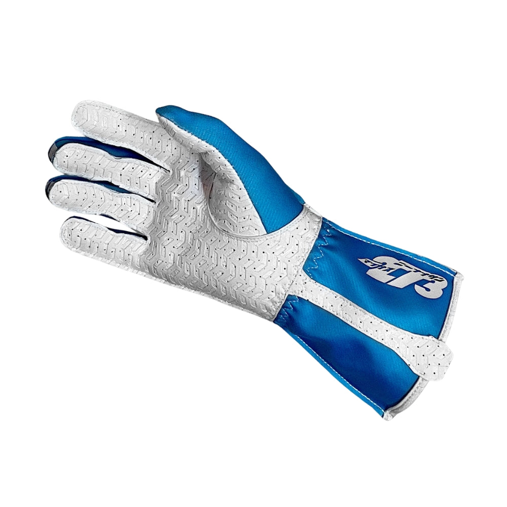 Minus 273 OSAKA Cyan Blue_White Racing Gloves