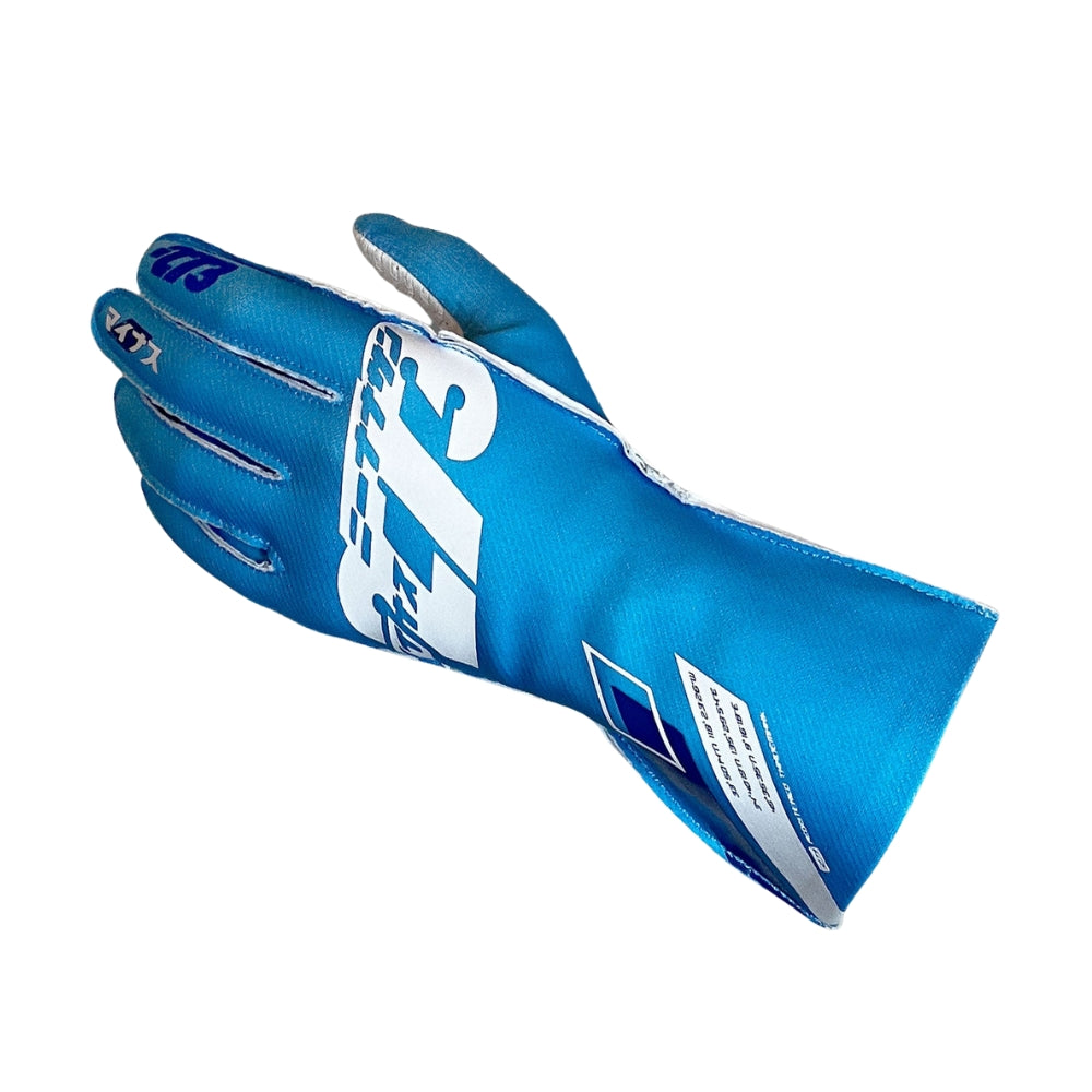 Minus 273 OSAKA Cyan Blue_White Racing Gloves