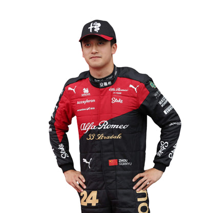 2023 Zhou Guanyu - Italian GP F1 Racing Suit - RevEx Gear