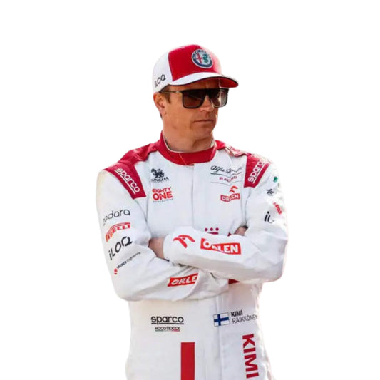 Costume F1 Race Kimi Räikköneni Alfa Romeo 2021