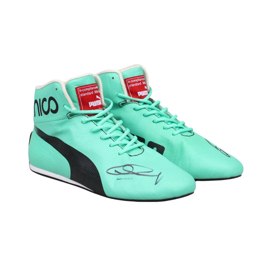 Nico Rosberg Signed 2017 Racing Shoes