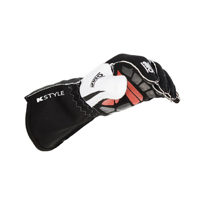 OMP KS-1R Driver Racing Gloves with K-Style branding on a white background