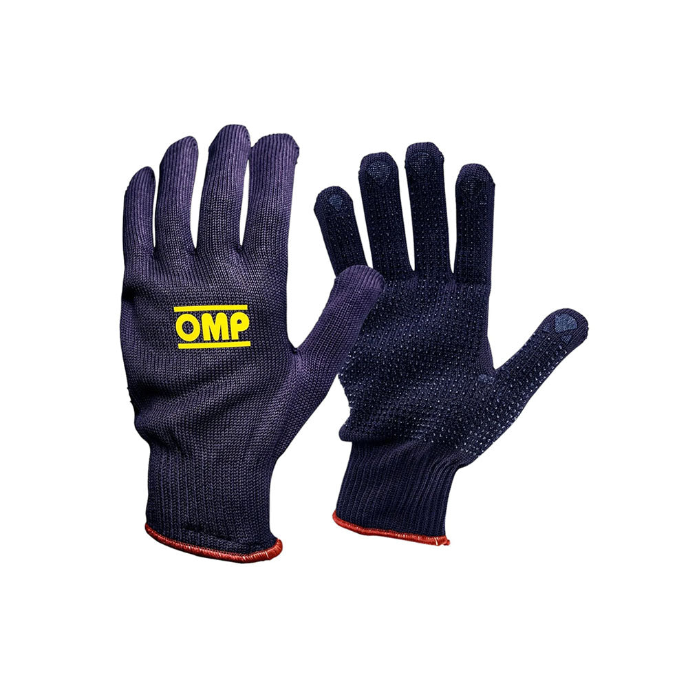 OMP Short Technical Mechanics Racing Gloves