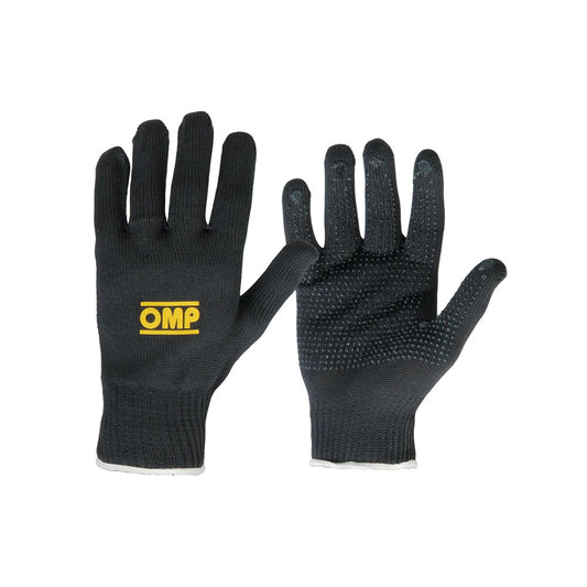 OMP Short Technical Mechanics Racing Gloves