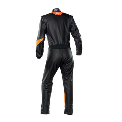 OMP KS-2 ART Black and Orange Karting Race Suit - RevEx Gear