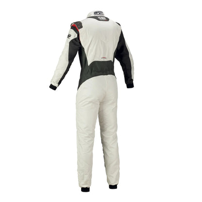 OMP TECNICA EVO Kart Racing Suit - White - RevEx Gear