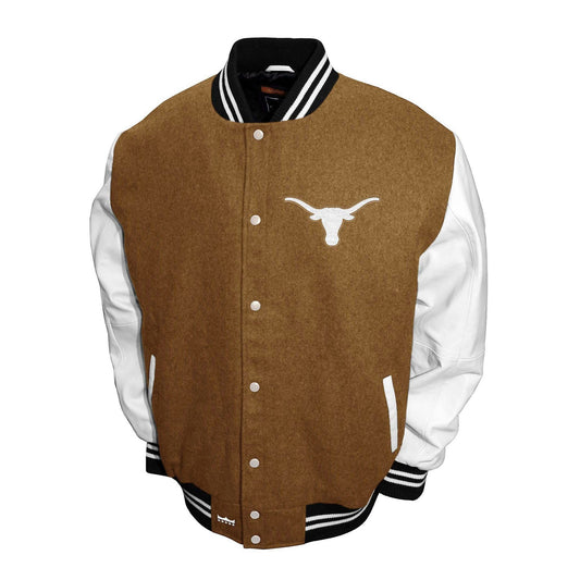 Franchise Club Mens NCAA Wool Varsity Letterman Jacket-05