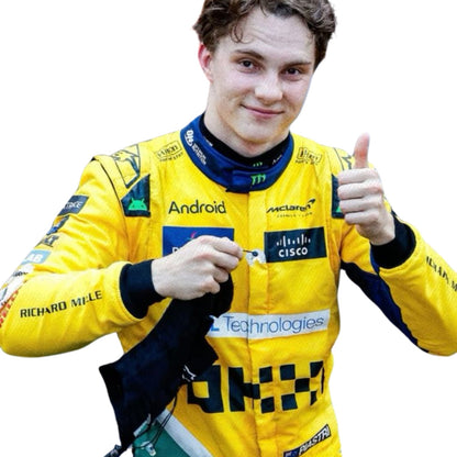 2024 Oscar Piastri Monaco GP F1 Racing Suit - RevEx Gear