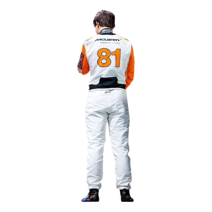 Oscar Piastri 2024 Singapore GP F1 Racing Suit - RevEx Gear