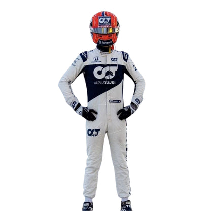 Pierre Gasly 2021 F1 Racing Suit Team AlphaTauri - RevEx Gear