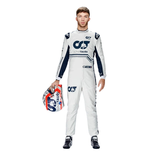 Pierre Gasly 2022 F1 Racing Suit Team AlphaTauri