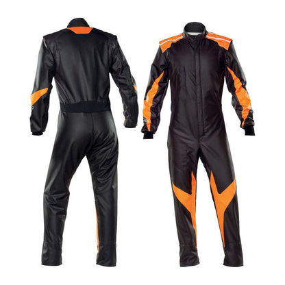 Plain Black/Red Go Kart Racing Outfit - RevEx Gear
