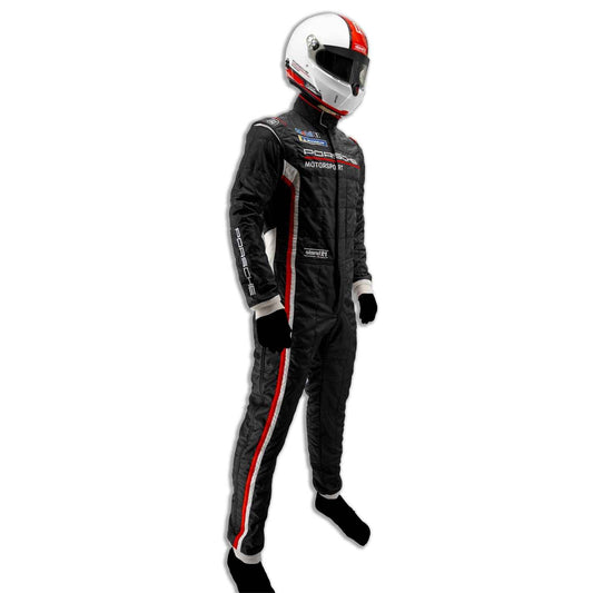Porsche Evo Black Racing Suit
