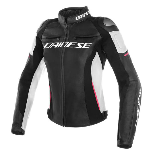 Racing 3 Lady Ladies Motorbike Leather Jacket