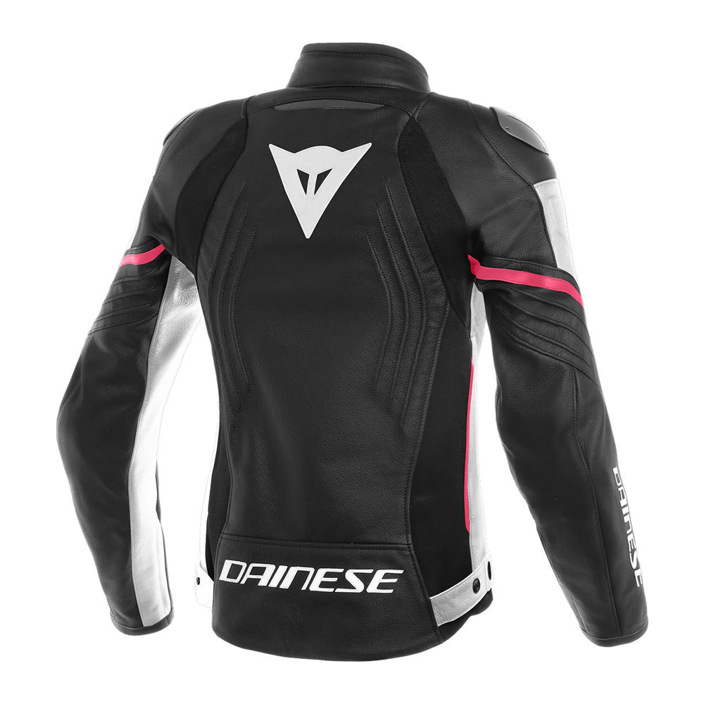Racing 3 Lady Ladies Motorbike Leather Jacket