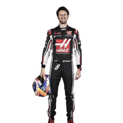 Romain Grosjean 2017 F1 Racing Suit - RevEx Gear
