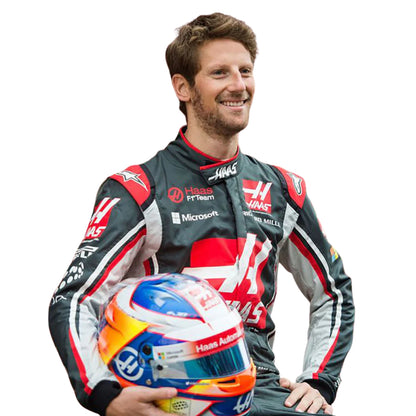 Romain Grosjean 2017 F1 Racing Suit Team Haas - RevEx Gear